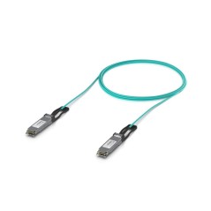 Ubiquiti Long-range QSFP28 Direct - High-Performance 5M AOC Cable for Seamless Connectivity (UACC-AOC-QSFP28-5M)